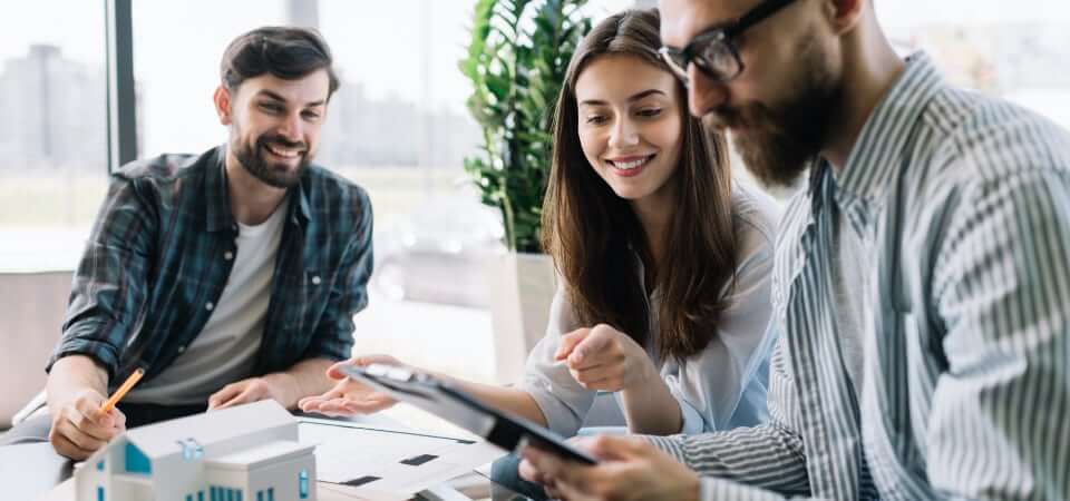 l'équipe de l'agence Dericq Immobilier
